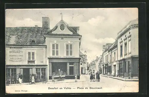 AK Beaufort en Vallee, Place de Boucicault