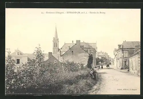 AK Epinard, Entree du Bourg