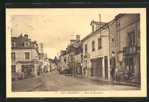 AK Les Rosiers, Rue du Saumur