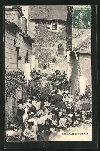 AK Béhuard, Pélérinage 1907