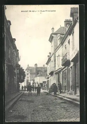AK Baugé, Rues Principales