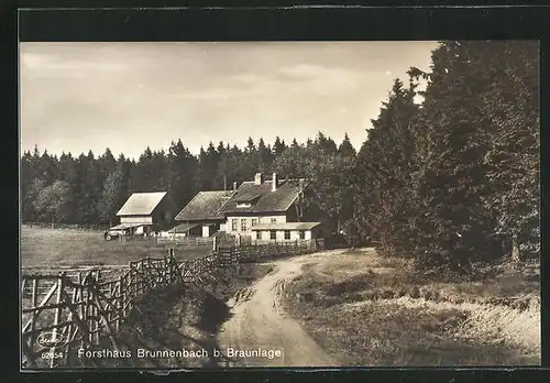 AK Braunlage, Gasthof Brunnenbach