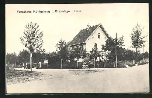 AK Braunlage, Gasthof Königskrug