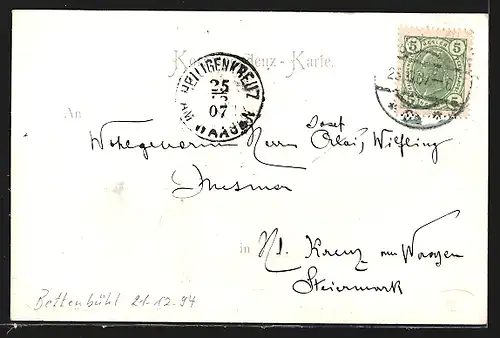 AK Papst Pius X. in hellem Gewand mit befestigter Kreuzkette