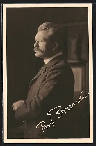 AK Portrait Prof. Dr. Karl Brandi
