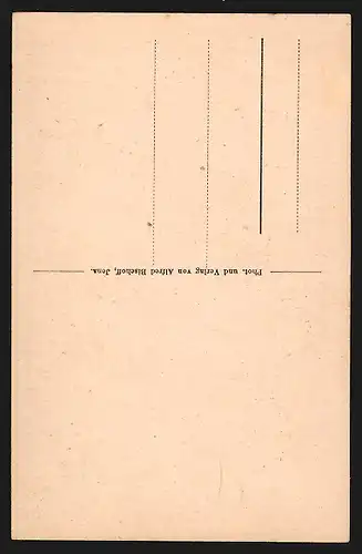 AK Jena, Portrait von Professor Ernst Haeckel