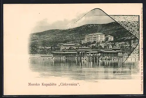 AK Cirkvenica, Morsko Kupaliste, Gesamtansicht