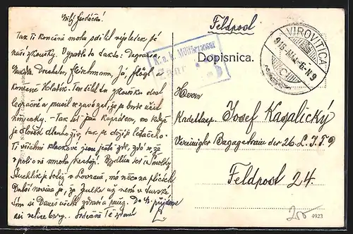 AK Virovitica, Trg. Bana Jelacica