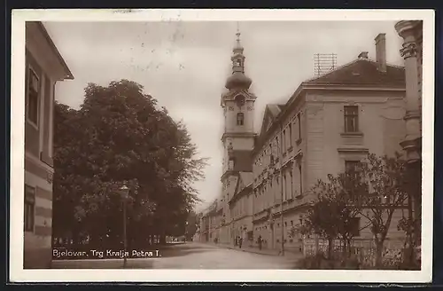 AK Bjelovar, Trg. Kralja Petra I.