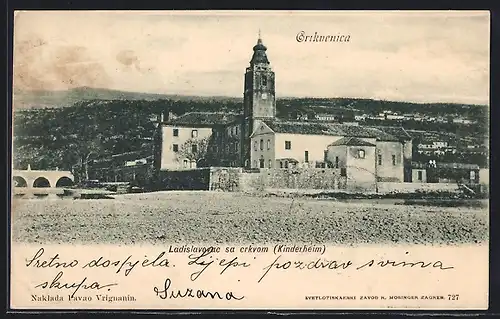 AK Cirkvenica, Ladislavovac sa crkvom, Kinderheim
