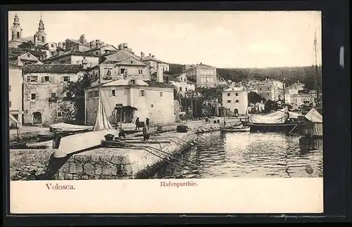 AK Volosca, Hafenpartie