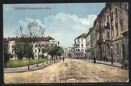 AK Zagreb, Preradoviceva ulica