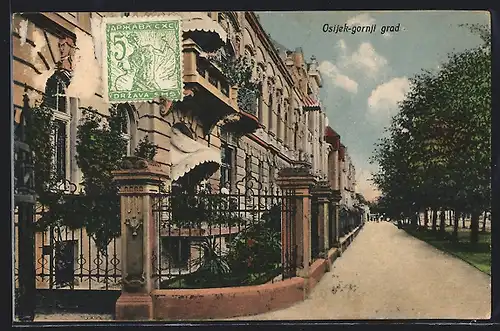 AK Osijek, Gornji grad