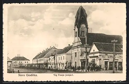 AK Nova Gradiska, Trg Franje Josipa I.