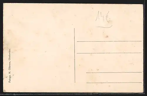 AK Orahovica, Ortsansicht aus der Vogelschau