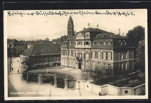 AK Düsseldorf, Am Schloss Jägerhof