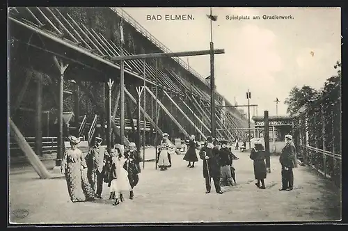 AK Bad Elmen, Spielplatz am Gradierwerk