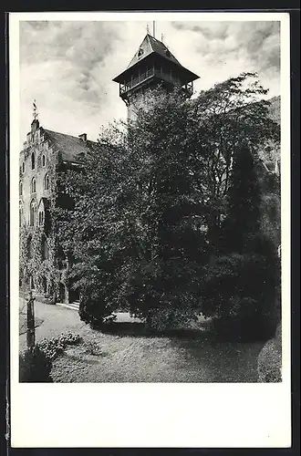 AK Gondorf /Mosel, Blick auf Schloss-Museum Niederburg