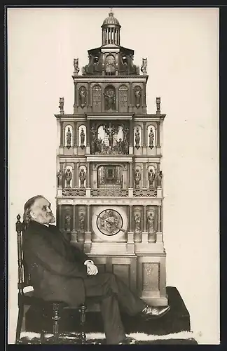 AK Goslar, Kunstuhr in der Kötherstrasse 11