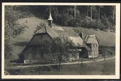 AK St. Märgen, Glockenhäusle im Holzschlag