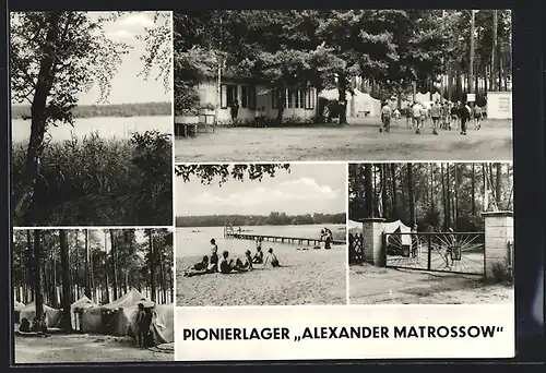 AK Grünheide, Pionierlager Alexander Matrossow am Störitzsee