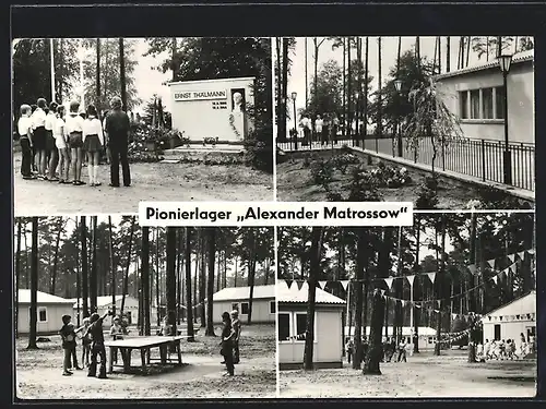 AK Spreeau, Störitzsee, Pionierlager Alexander Matrossow