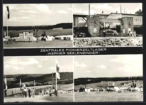 AK Güntersberge, Zentrales Pionierzeltlager Werner Seelenbinder