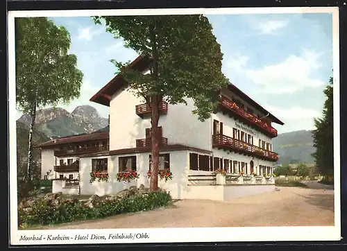 AK Feilnbach /Obb., Moorbad-Kurheim-Hotel Diem