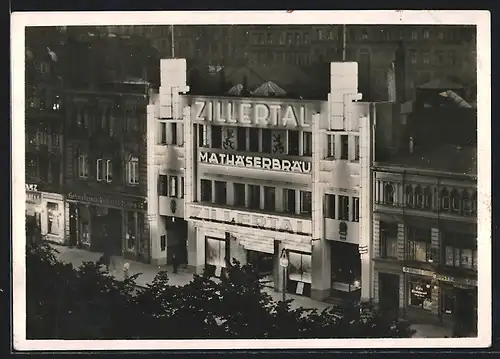 AK Hamburg-St. Pauli, Gasthaus Zillertal, Reeperbahn