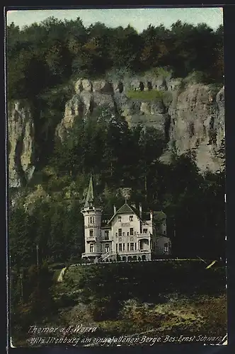 AK Themar a.d. Werra, Villa Iltenburg am eingefallenen Berge