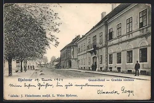 AK Bjelovar, Grand-Hotel