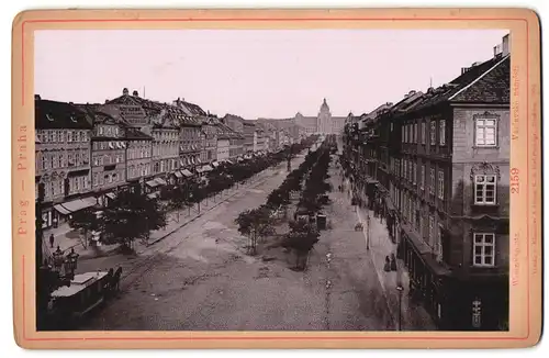 Fotografie Römmler & Jonas, Dresden, Ansicht Prag, Blick in den Wenzelsplatz