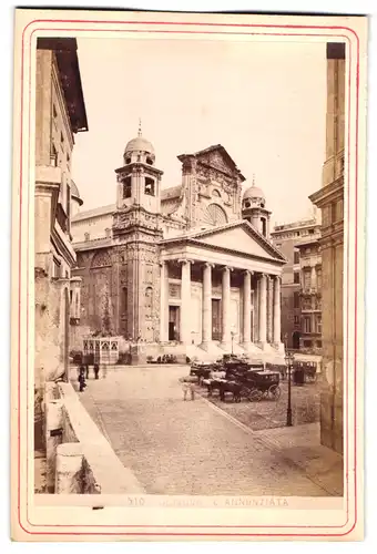 Fotografie unbekannter Fotograf, Ansicht Genova, L` Annuziata