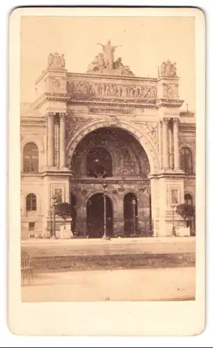 Fotografie A. Hautecouer, Paris, Ansicht Paris, Palais ob l`Industrie, 1874