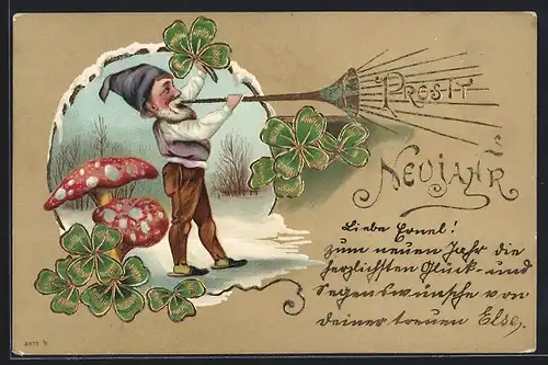 AK Zwerg begrüsst das neue Jahr mit einem Fanfarenstoss