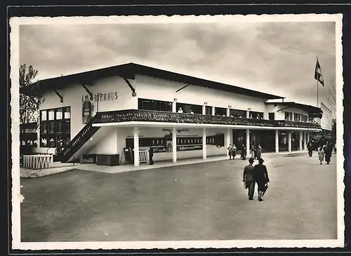 AK Zürich, Schweizerische Landes-Ausstellung 1939, Gasthaus Bierhus