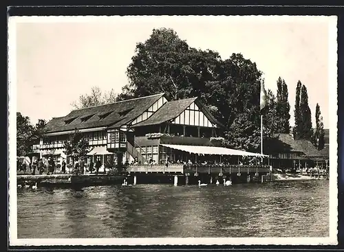 AK Zürich, Schweizerische Landesausstellung 1939, Totalansicht Landgasthof