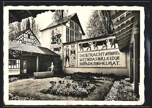 AK Zürich, Schweizerische Landesausstellung 1939, im Trachtenhof