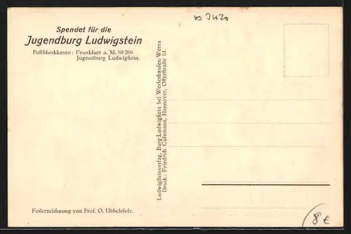 Künstler-AK Witzenhausen, Jugendburg Ludwigstein