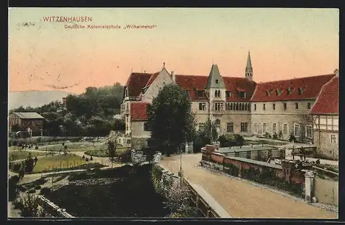 AK Witzenhausen, Deutsche Kolonialschule Wilhelmshof