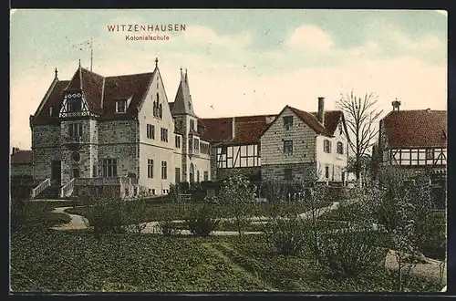 AK Witzenhausen, Ansicht der Kolonialschule