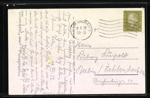 AK Ulm, Gasthaus Oberberghof