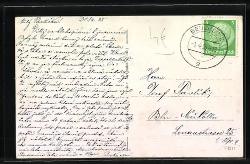 AK Biesenthal i. Mark, Strandbad mit Terrassen