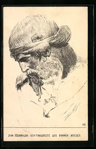 Künstler-AK Bonn, 55jähriges Stiftungsfest des Bonner Kreises