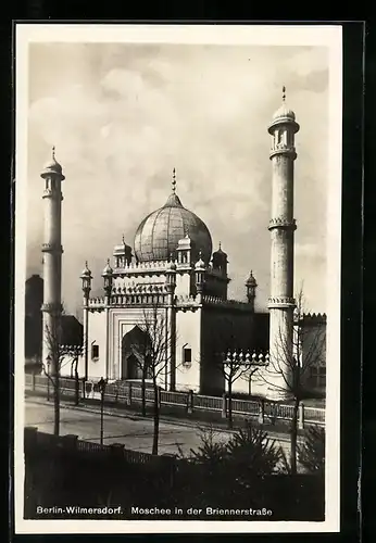 AK Berlin-Wilmersdorf, Moschee in der Briennerstrasse