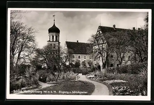 AK Heiligenberg, Eingang z. Schlossgarten