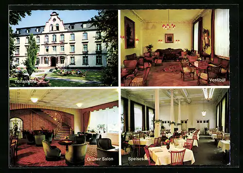 AK Bad Salzschlirf, Hotel Wüsthofen, Lindenstrasse