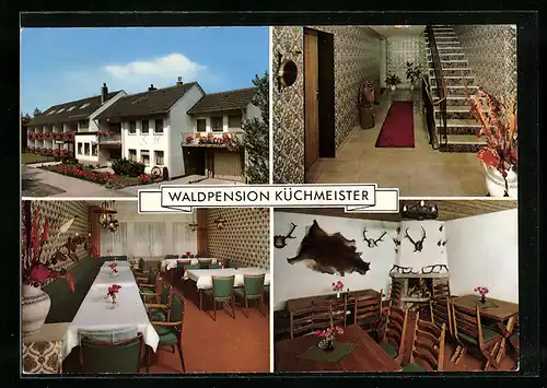 AK Neuenheerse, Waldpension Küchmeister, Herbram Wald 182