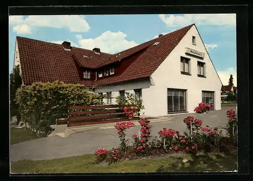 AK Meerhof /Waldkreis Büren, Gasthaus Waldhaus Privatpension Wüllner