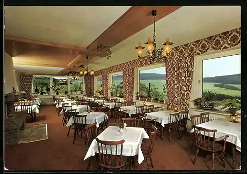 AK Medebach-Küstelberg, Schlossberghotel Cafe-Restaurant